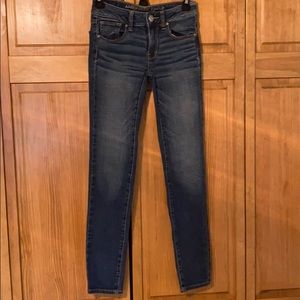 American Eagle Skinny Jeans a Super Stretch 00 Reg